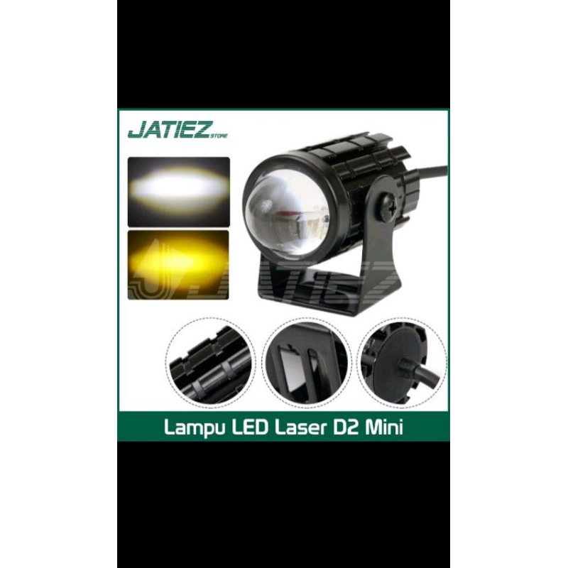 lampu tembak 1 mata d2 laser  2 warna