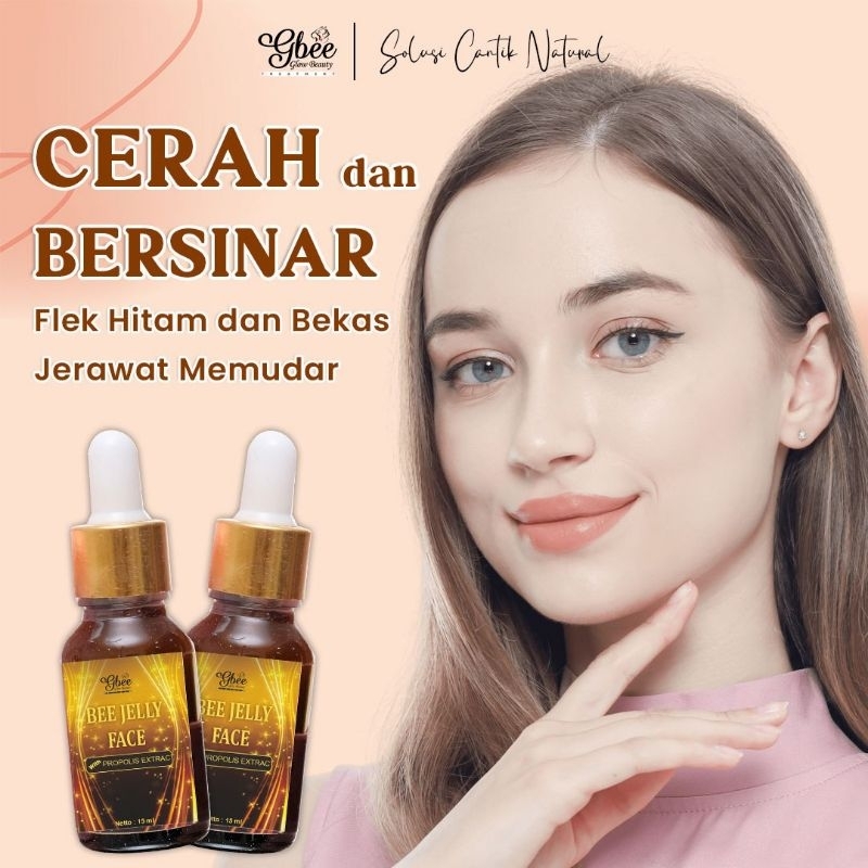 GBEE GLOW BEAUTY BEE JELLY FACE/SERUM FLEK HITAM