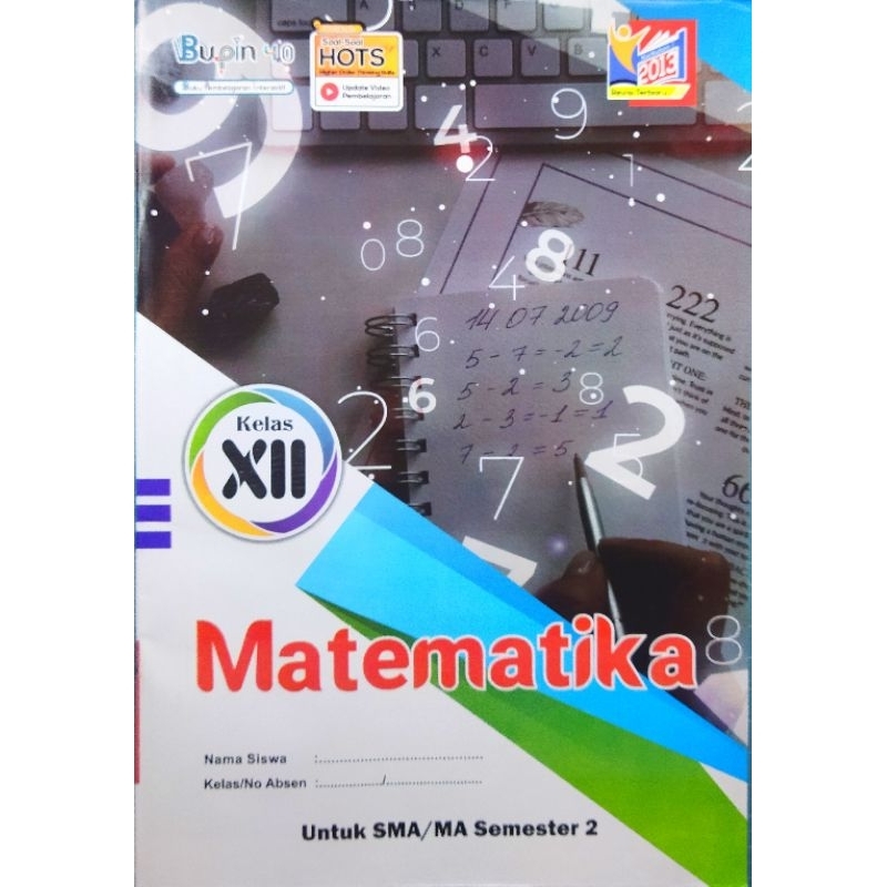 LKS MATEMATIKA SMA/MA KELAS 12 SEMESTER 2 l  K13