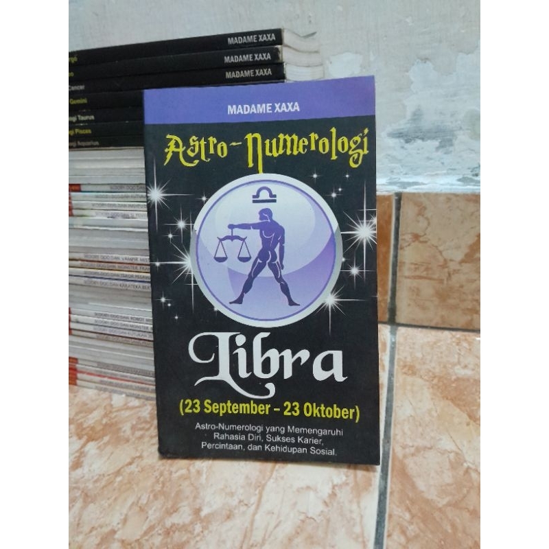 BUKU ASTRO-NUMEROLOGI LIBRA(23SEPTEMBER-23 OKUOBER)