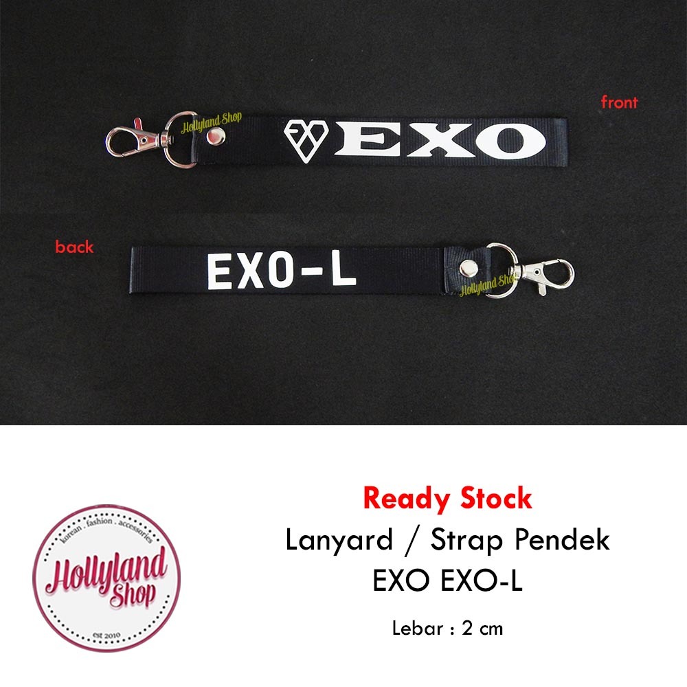 

Lanyard Strap Gantungan Tali Pendek EXO Member Unofficial