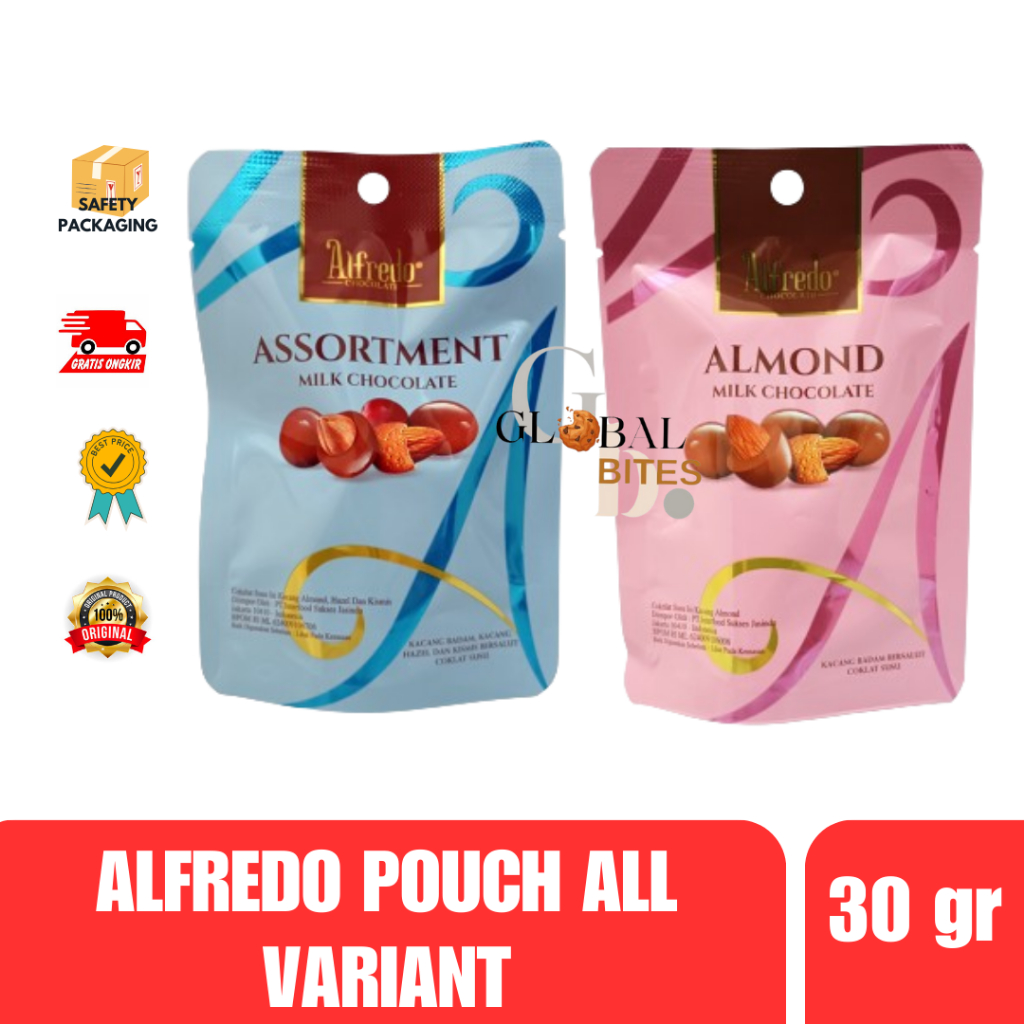 Alfredo pouch chocolate 30 gr