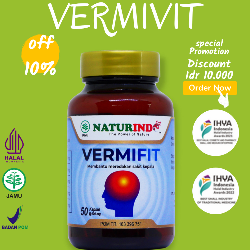VERMIFIT Herbal Alami NATURINDO