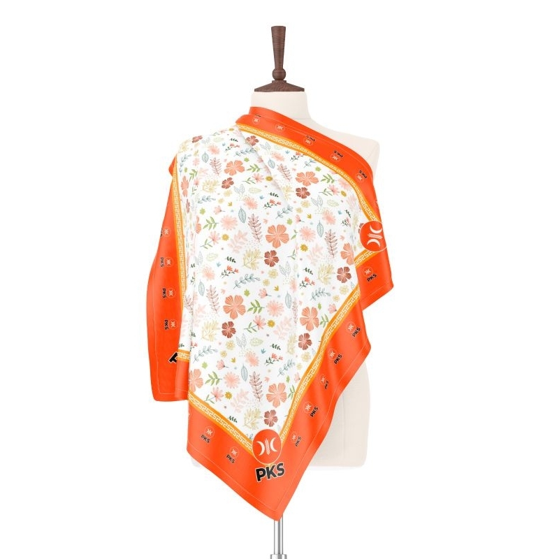 Hijab Motif Partai pks Kerudung Segi Empat partai  pks bendera partai indonesia