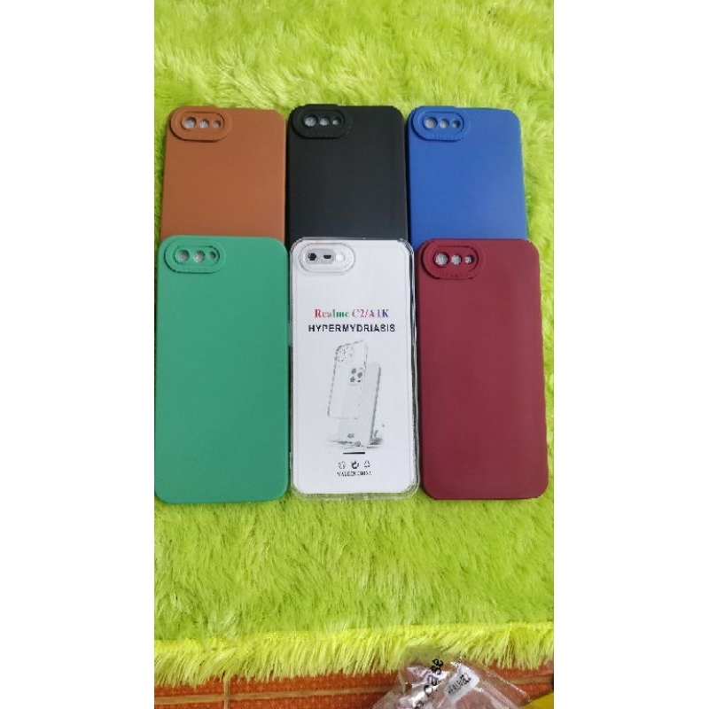 Softcase Casing OPPO A1K Silikon Casing Case Macaron Pelindung Belakang Hp + Camera Hp
