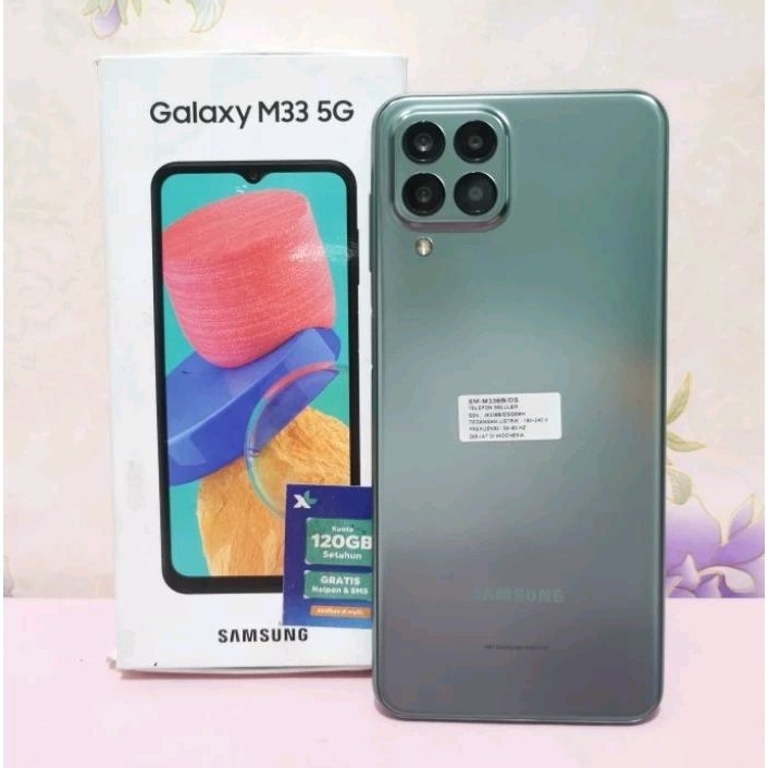 SAMSUNG M33 5G 6/128GB & 8/128GB SECOND
