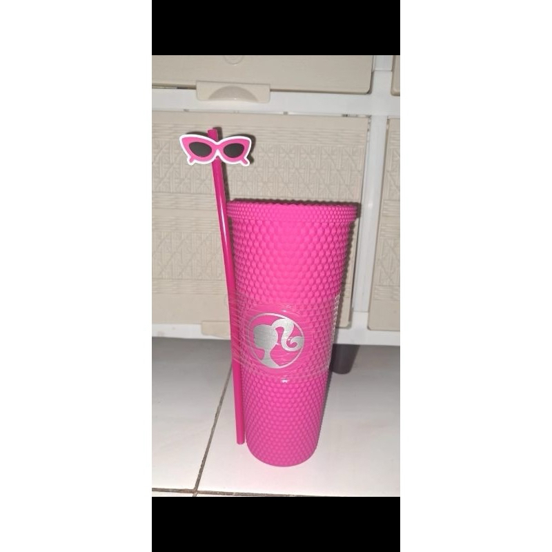 MINISO x Tumblr BARBIE Pink Kacamata 700ml ORIGINAL MINISO