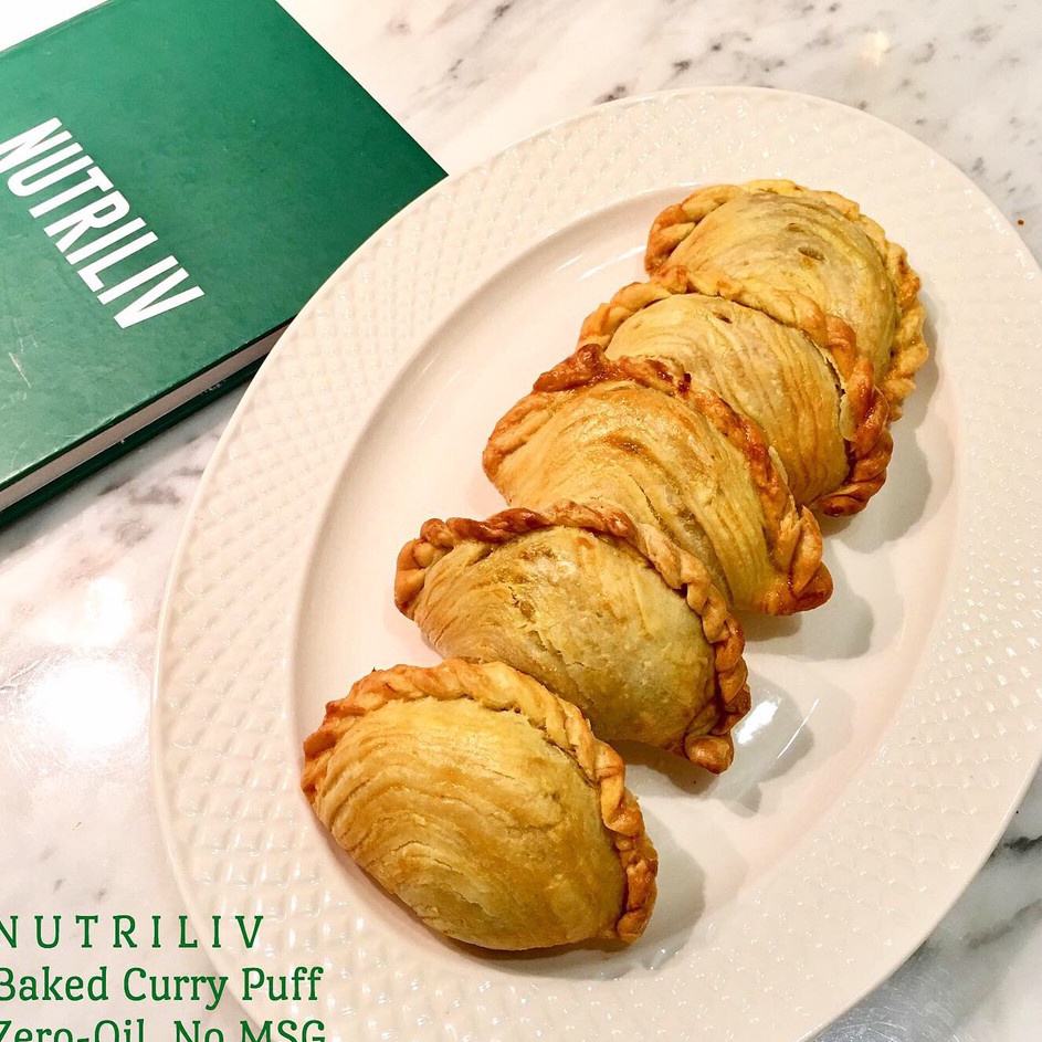 

COD Nutriliv Baked Curry Puff Isi 5 Pcs Panggang Tidak Digoreng No MSG