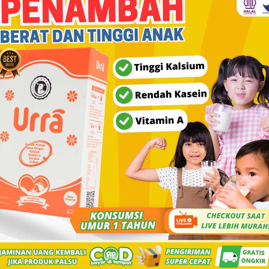 

STAR SUSU URRA 1 ORIGINAL Susu Kambing Terbaik dari Eropa Susu Penambah Berat Badan Anak Susu Peninggi Badan Anak Susu Kambing Anak Susu Urra Anak Susu Kambing Etawa Anak Susu Kambing 1 Original susuurra 1 original