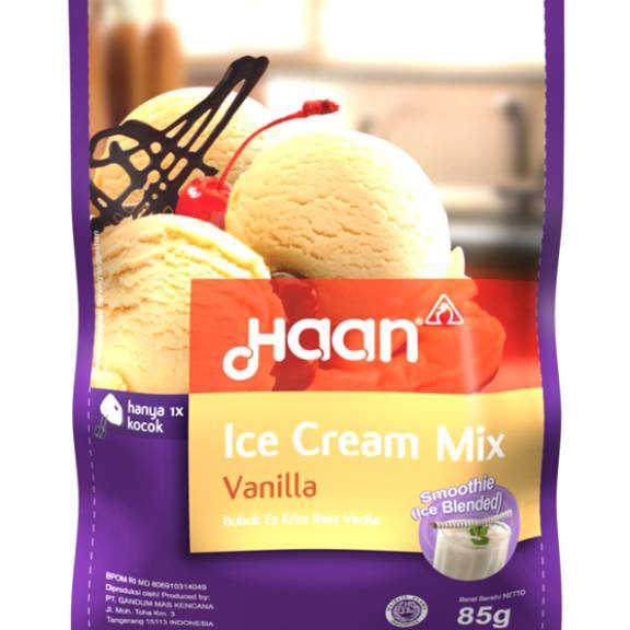 

PROMO SALE ICE CREAM INSTAN HAAN RASA VANILLA