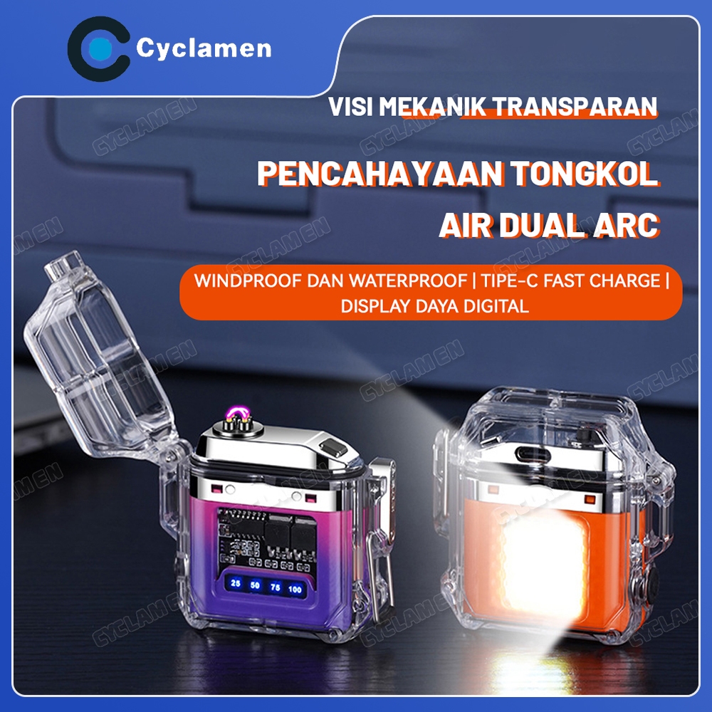 Pemantik pulsa elektronik / Korek api tahan angin / Hadiah artistik / Sederhana dan mudah digunakan 
