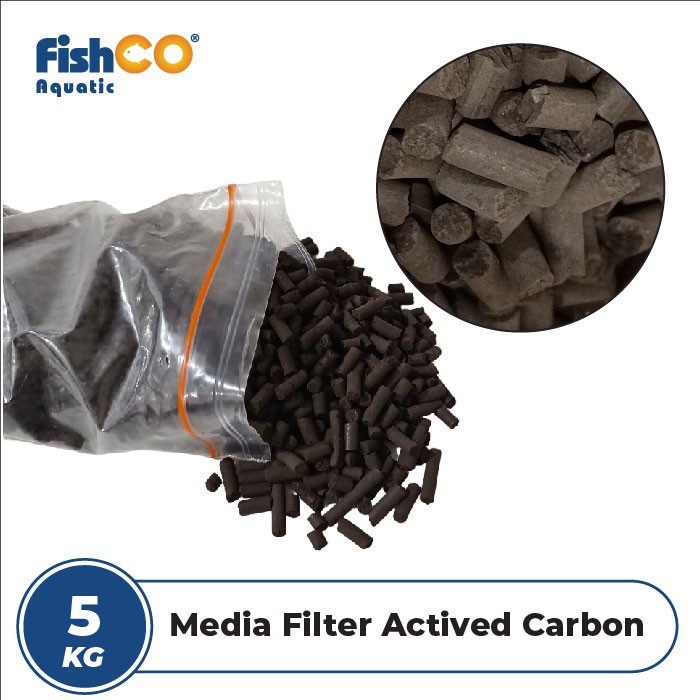 Activated Carbon/ Filter Karbon Aktif Platinum Series, 5 KG