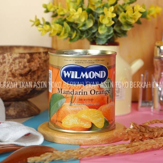 

BEST SELLER Wilmond Mandarin Orange in Syrup 312gr Buah Jeruk Mandarin Kaleng