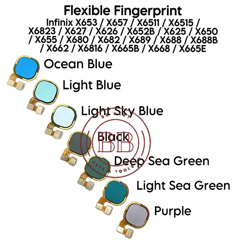 Flexible Fingerprint Infinix X653 / X657 / X6511 / X6515 / X6823 / X627 / X626 / X652B / X625 / X650