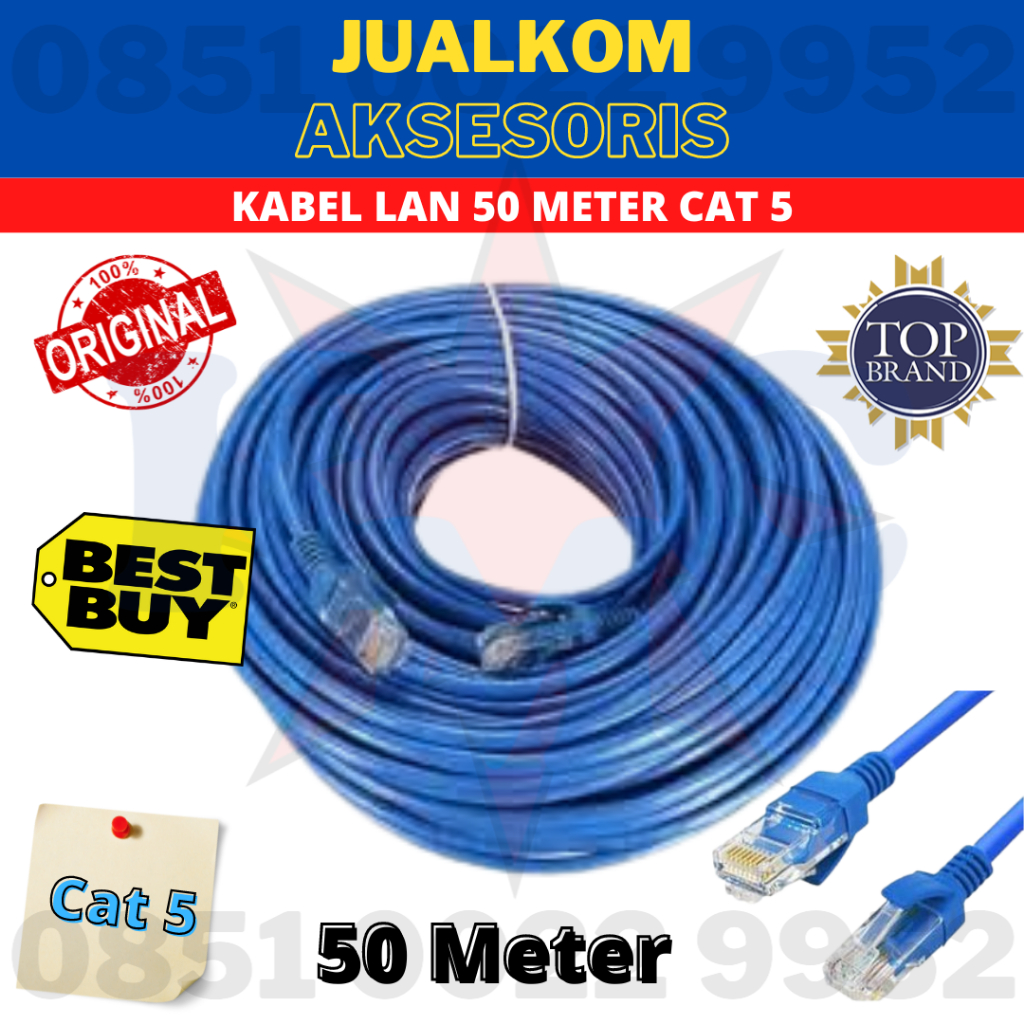 KABEL LAN 50 METER CAT 5