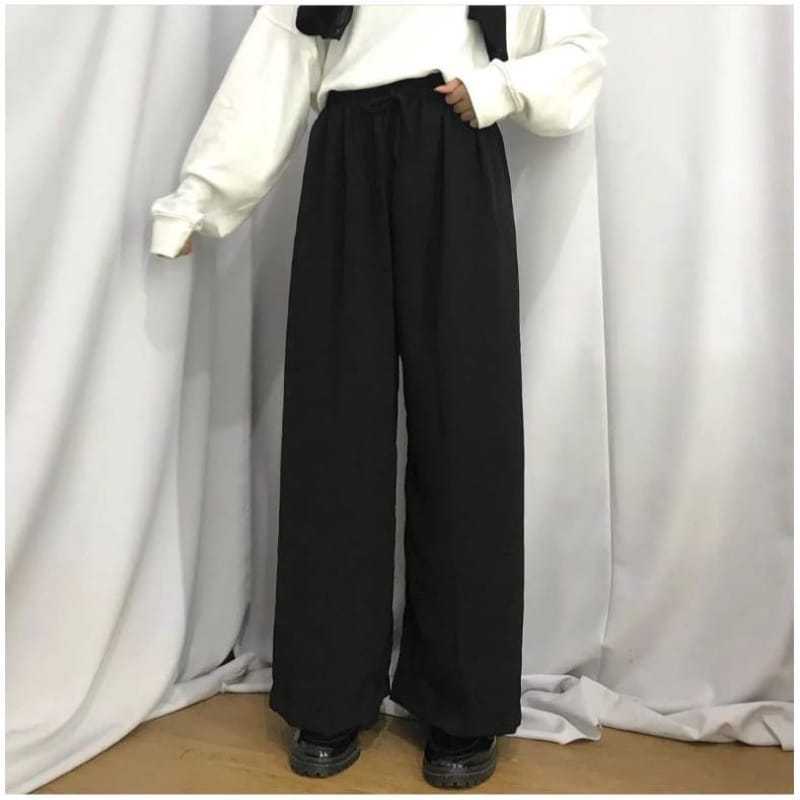 Celana kulot  wanita crinkle bahan crinkle airflow premium