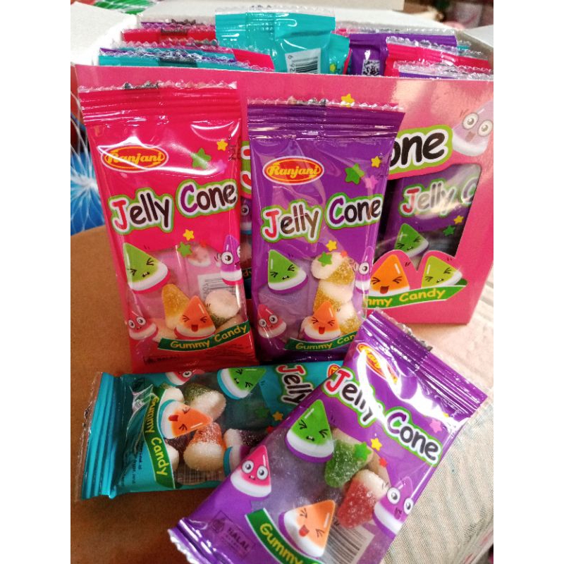 

JELLY CONE GUMMY CANDY HITS TERLARIS