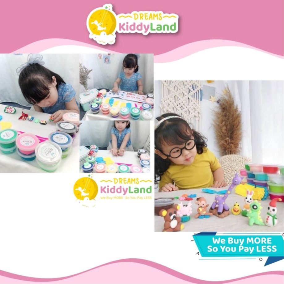 MAINAN ANAK LIGHT CLAY PLASTISIN KUALITAS BAGUS