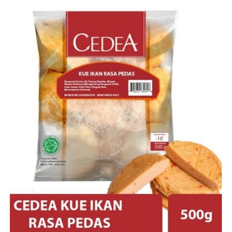 

Cedea Kue Ikan Pedas | Berat 500gr