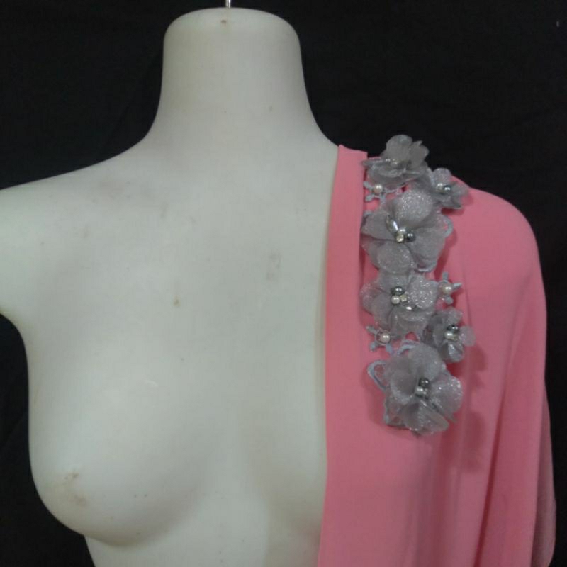 renda bordir tempel/renda selendang/kebaya