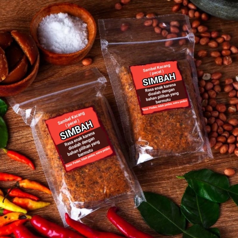 

Sambel Pecel SIMBAH 250 gram