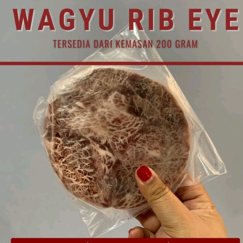 

Wagyu Ribeye 200gr