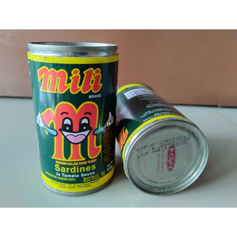 

mili sardines 155grm