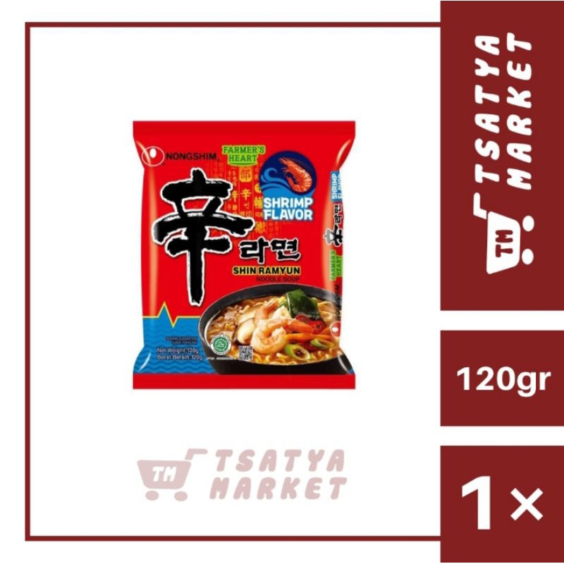 

NONGSHIM SHIN RAMYUN / SHRIMP FLAVOR / NEOGURI UDON 120GR