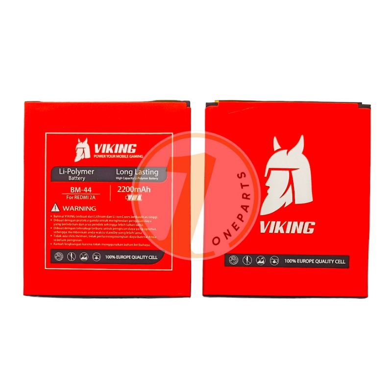 BATTERY BATRE BATERAI VIKING DOUBLE POWER XIAOMI REDMI 2 BM44