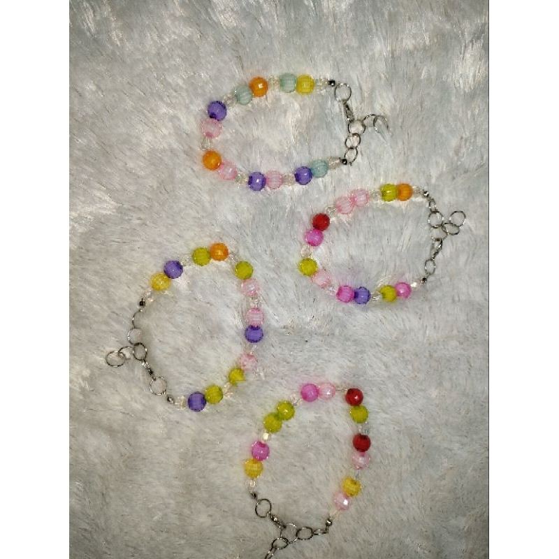 Gelang Kristal Korea | Gelang Pergiasan | Gelang manik manik