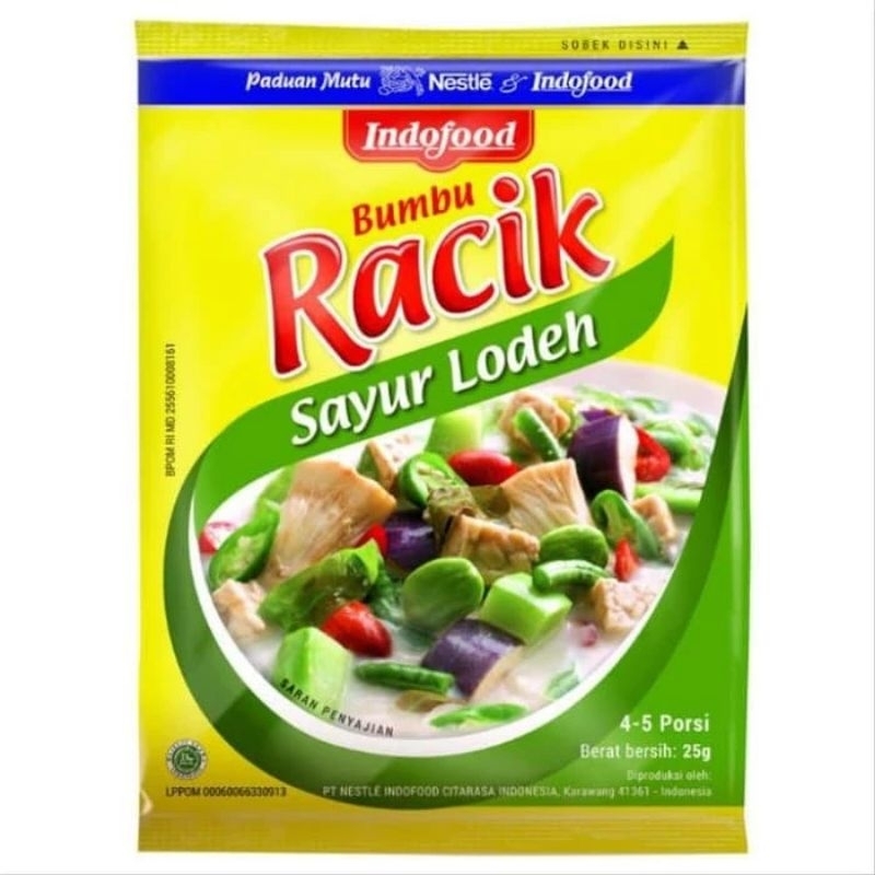 

Indofood Bumbu Racik Sayur Lodeh 1 Renceng