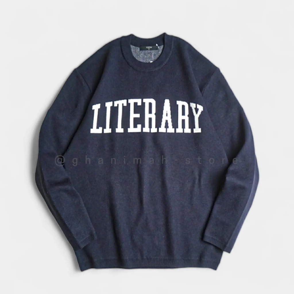Top*ten crewneck soft textured mens sweater original