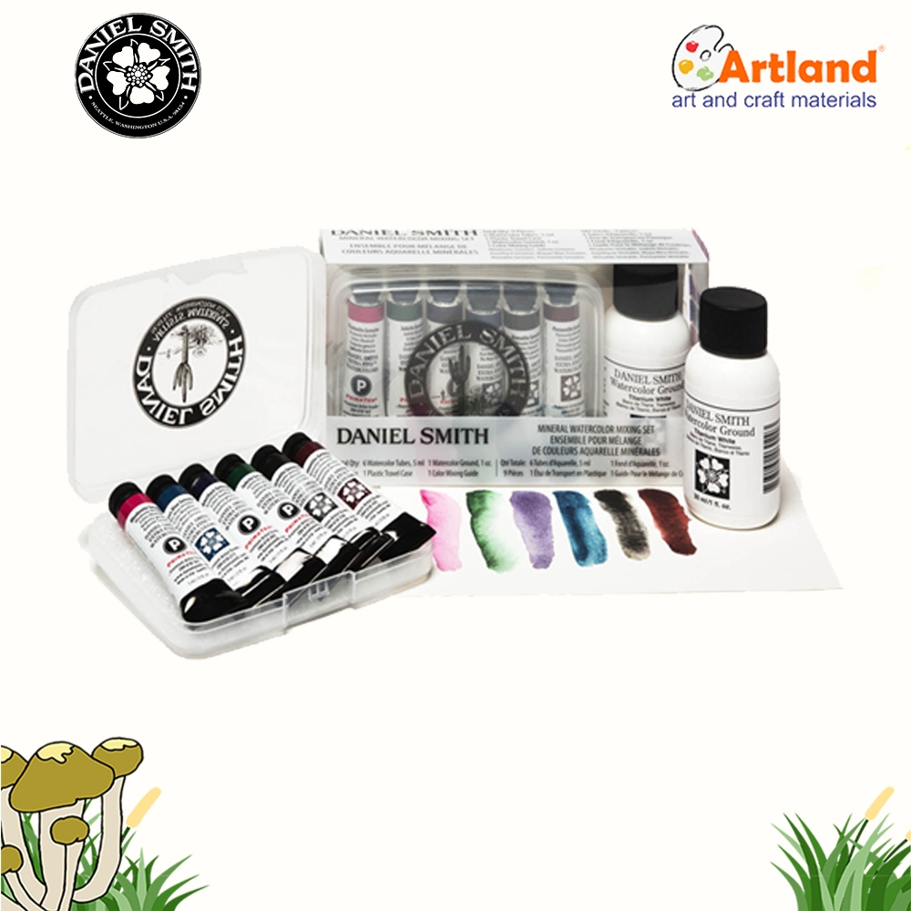 

Daniel Smith ExtraFine Watercolor Set, Mineral Mixing, 9-Pieces
