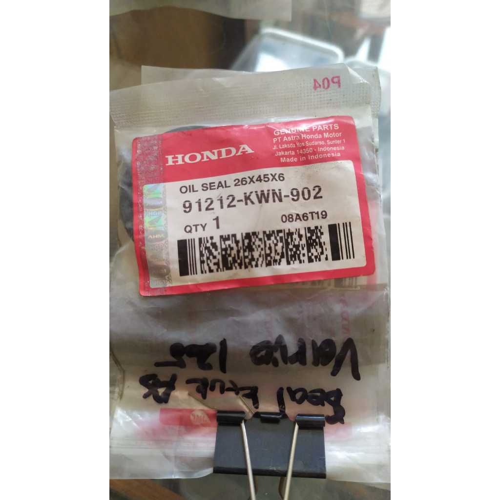 Oil Seal KWN Vario 125
