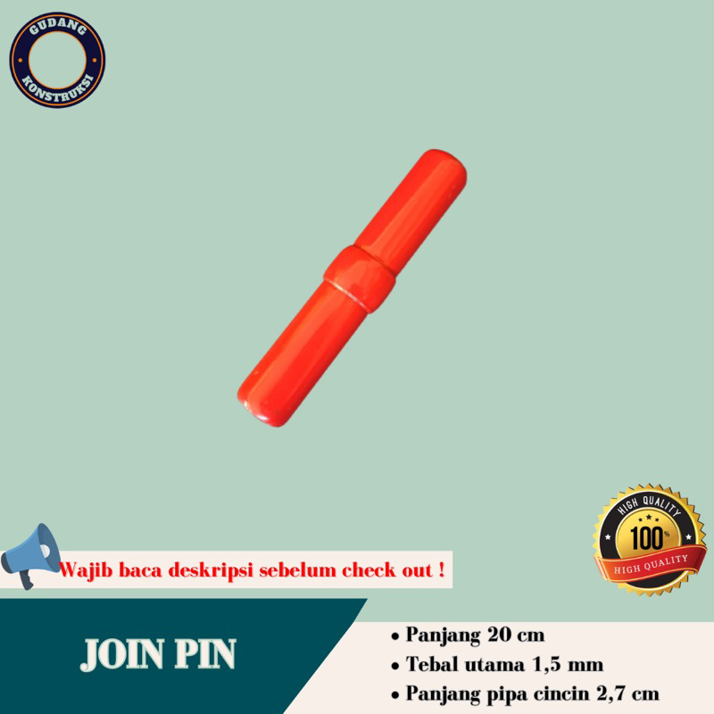 Join pin scaffolding tebal