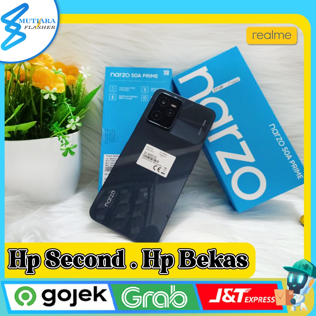 Realme Narzo 50A Prime Ram 4/64GB | Ram 4/128GB Second Original