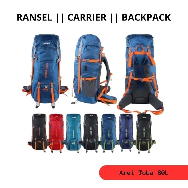 AREI Toba 80L Carriel Raincover
