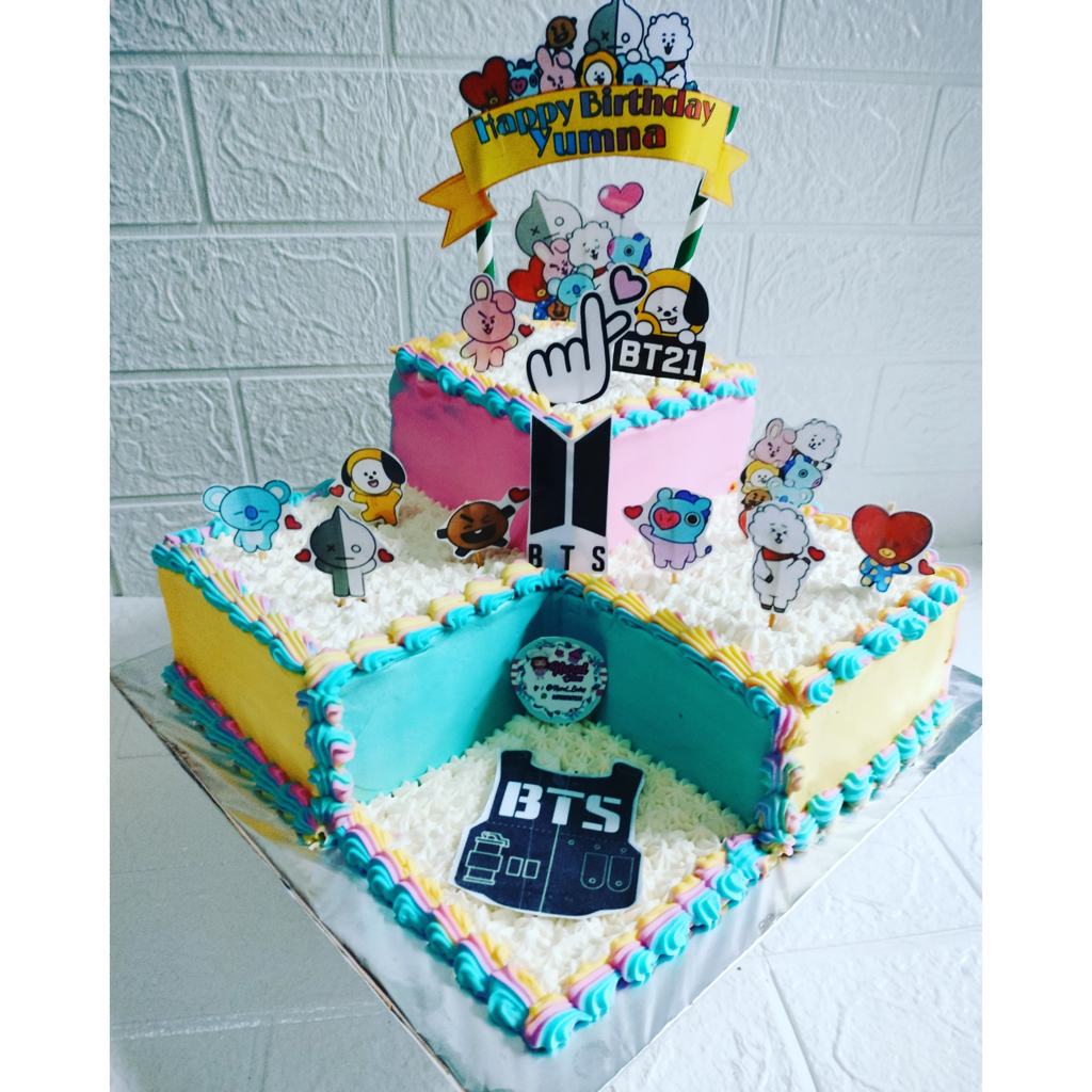 

KUE ULANG TAHUN TINGKAT SUDUT/ BIRTHDAY CAKE