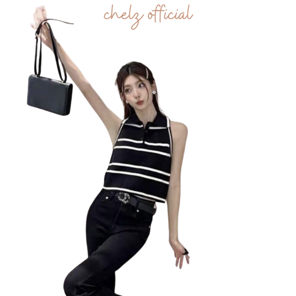 BAJU WANITA SLEEVELESS TOP / Y*L PREMIUM / ATASAN WANITA KEKINIAN / BAJU OOTD WANITA TREND