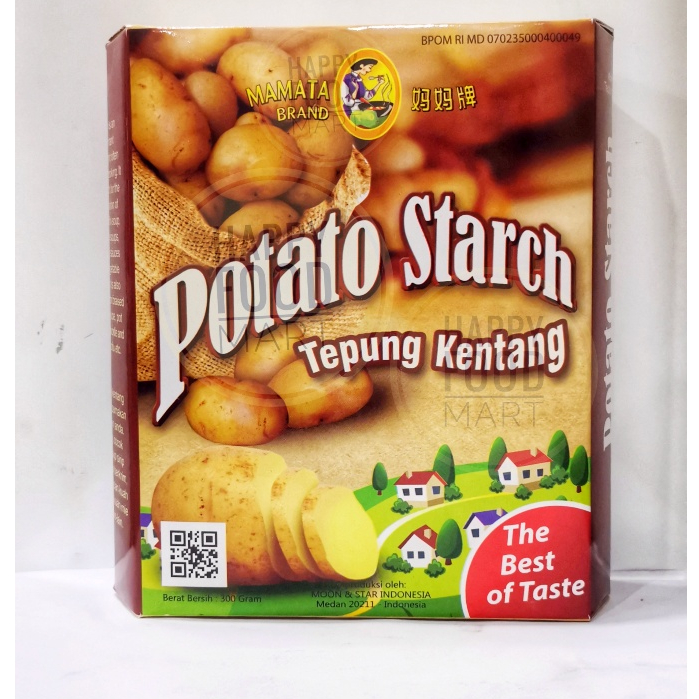 

[BPOM RI] MAMATA POTATO STARCH 300G / TEPUNG KENTANG SERBAGUNA