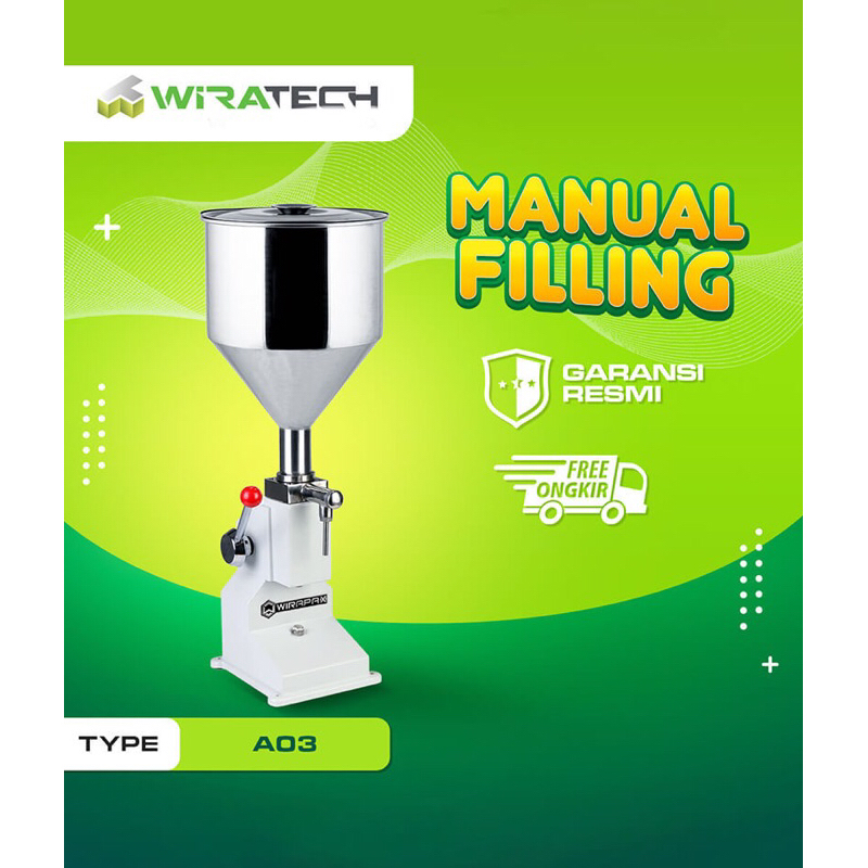 Wirapax Manual Filling Machine A-03 / Mesin Filling Manual