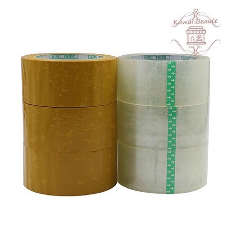 

Lakban 250 Yard / Isolasi Tebal Bening & Coklat Packing Dus Paket