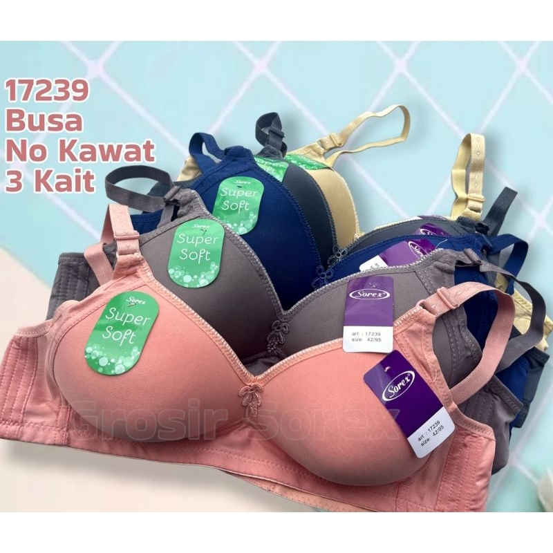 BH Sorex Hak 3 17239 / Bra Sorex Busa Hak 3 / BH Busa Polos / BH Jumbo
