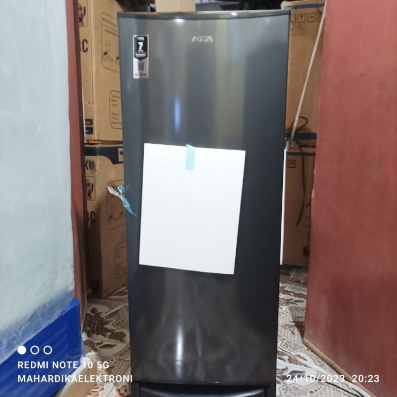 Kulkas 1 pintu AQUA AQR-190(cuci gudang)