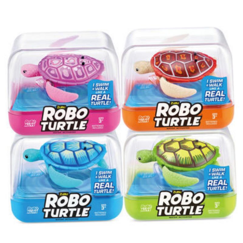 Zuru Robo turtle pet alive series 1 original swim n walk