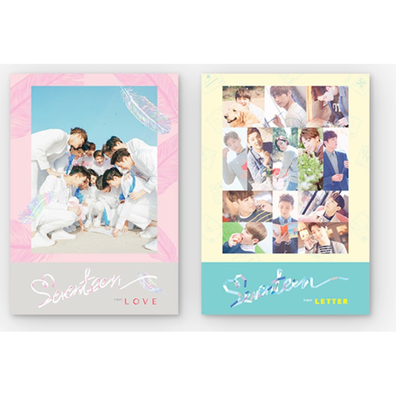 love & letter album seventeen unsealed tanpa pc dino