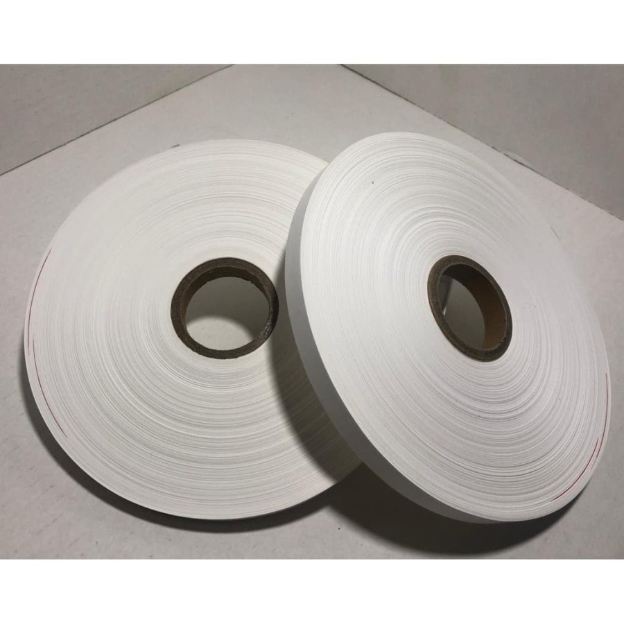 

Pita Label Laundry/Taffeta Label Penanda Roll Kain Kertas 13 mm 200 meter