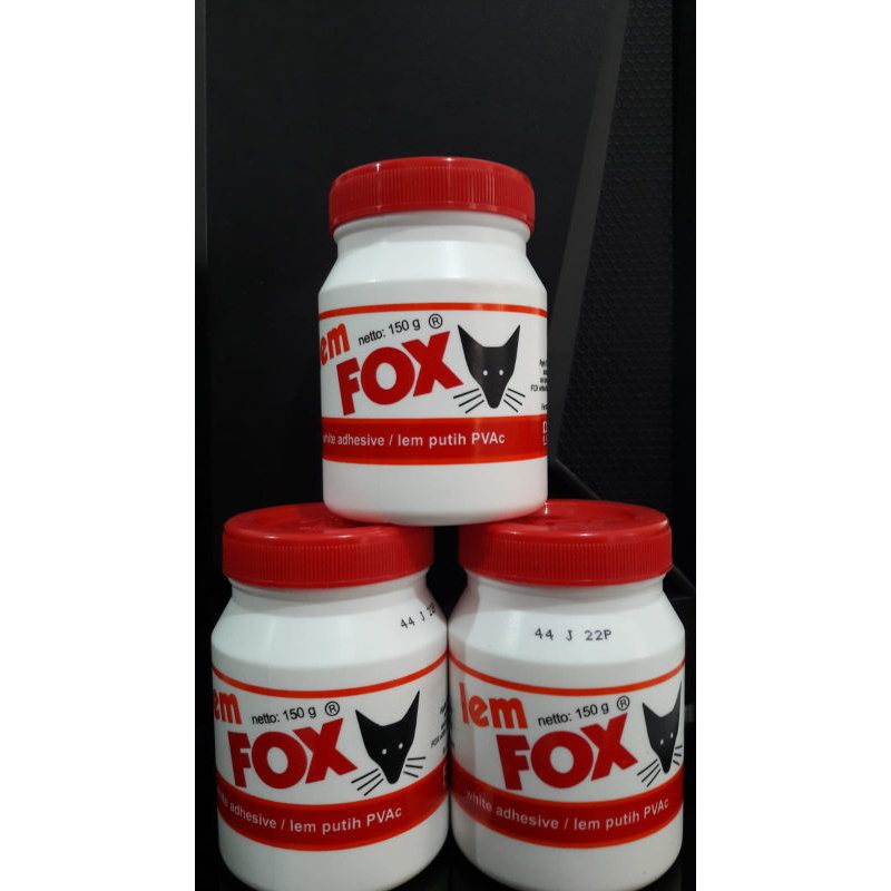 

LEM FOX PUTIH PVAC 150 GRAM