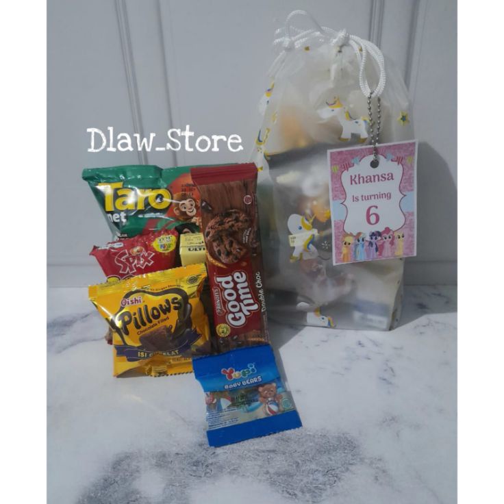 

Dijamin Ori Paket Snack Ulang Tahun Pouch Snack Ulang Tahun murah Free Card