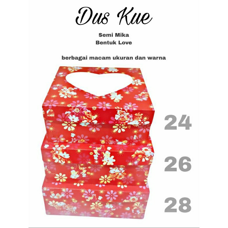 

Dus kue // Box kue [ isi 1pcs ]
